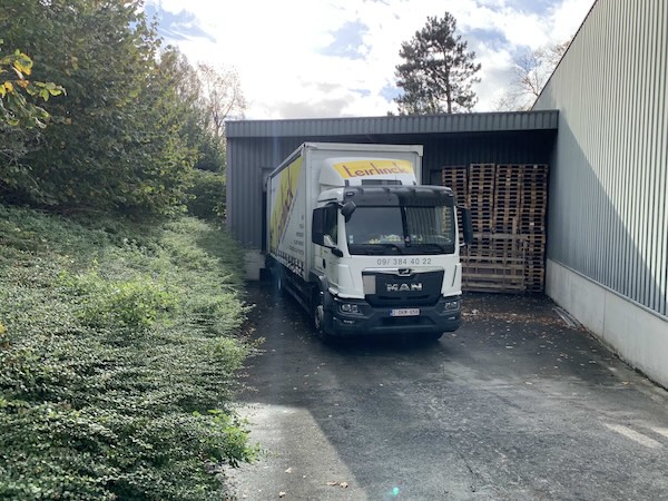 Opslagruimte Teirlinck - Magazijn met laadstation