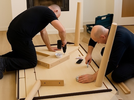 Schadegevoelige producten transporteren en installeren