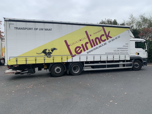 Teirlinck Vrachtwagen 14 ton - 9 meter
